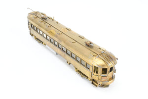 HO Brass Suydam CNS&M - North Shore Line 737T "Skokie" Steel Interurban Coach Unpowered Trailer