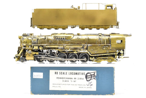 HO Brass The HO Train Company. PRR - Pennsylvania Railroad J-1a 2-10-4, Modified by Joe G. Collias