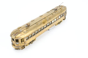 HO Brass Suydam CNS&M - North Shore Line 737T "Skokie" Steel Interurban Coach Unpowered Trailer