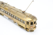 Load image into Gallery viewer, HO Brass Suydam CNS&amp;M - North Shore Line 737T &quot;Skokie&quot; Steel Interurban Coach Unpowered Trailer
