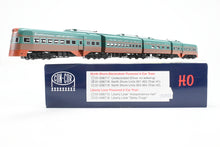 Load image into Gallery viewer, HO ConCor CNS&amp;M - North Shore Line &quot;Electroliner&quot; 4-Car Set Train No. 1 Units 801 - 802
