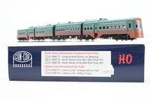 Load image into Gallery viewer, HO ConCor CNS&amp;M - North Shore Line &quot;Electroliner&quot; 4-Car Set Train No. 1 Units 801 - 802
