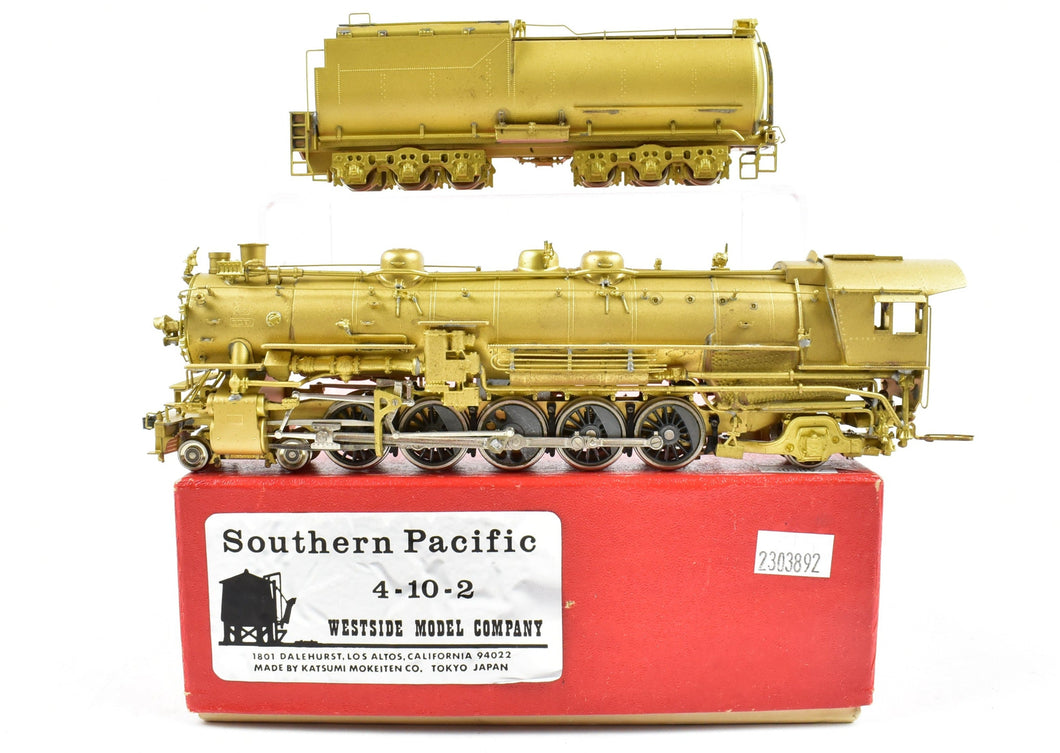 HO Brass Westside Model Co. Soho SP - Southern Pacific SP-1 4-10-2 U/P