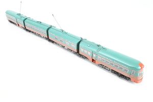 HO ConCor CNS&M - North Shore Line "Electroliner" 4-Car Set Train No. 1 Units 801 - 802