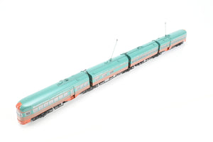 HO ConCor CNS&M - North Shore Line "Electroliner" 4-Car Set Train No. 1 Units 801 - 802