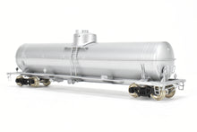 Load image into Gallery viewer, HO Brass PSC - Precision Scale Co. Various Roads 16,000 Gallon Tank Car Factory Painted Silver TCX - Texaco Decals
