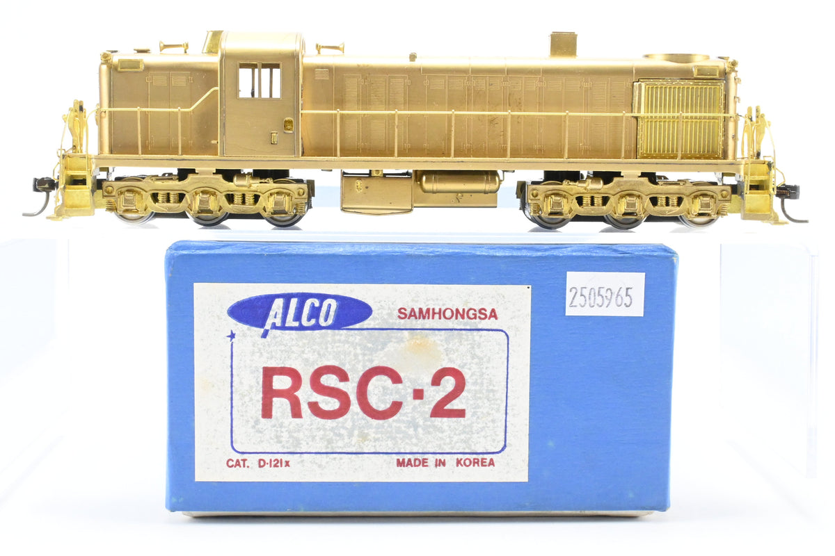 HO Brass Alco Models Various Roads ALCO RSC-2 Road Switcher New NWSL G ...