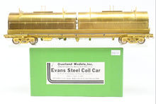 Load image into Gallery viewer, O Brass OMI - Overland Models, Inc. Various Roads Evans Steel Coil Steel Car w/Full Walkways w/Round Covers
