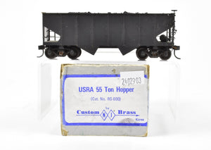 HO Brass NJ Custom Brass Various Roads USRA 55 Ton Hopper C/P No lettering