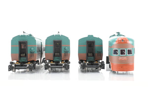 HO ConCor CNS&M - North Shore Line "Electroliner" 4-Car Set Train No. 1 Units 801 - 802
