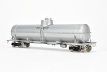 Load image into Gallery viewer, HO Brass PSC - Precision Scale Co. 16,000 Gallon Tank Car Factory Painted Silver with TCX - Texaco Decals
