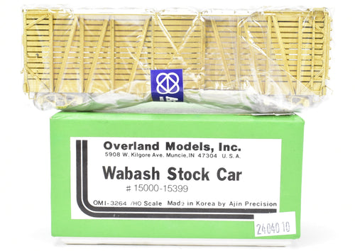 HO Brass OMI - Overland Models, Inc. WAB - Wabash Stock Car Brand New!