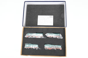 HO ConCor CNS&M - North Shore Line "Electroliner" 4-Car Set Train No. 1 Units 801 - 802