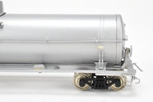 Load image into Gallery viewer, HO Brass PSC - Precision Scale Co. 16,000 Gallon Tank Car Factory Painted Silver with TCX - Texaco Decals
