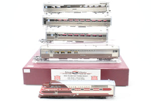 HO Brass Railway Classics CRI&P – Rock Island 1937 Peoria Rocket Set EMC TA Diesel and 4-Cars Factory Painted