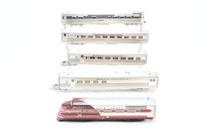 HO Brass Railway Classics CRI&P – Rock Island 1937 Peoria Rocket Set EMC TA Diesel and 4-Cars Factory Painted