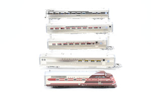 HO Brass Railway Classics CRI&P – Rock Island 1937 Peoria Rocket Set EMC TA Diesel and 4-Cars Factory Painted