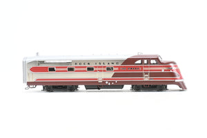 HO Brass Railway Classics CRI&P – Rock Island 1937 Peoria Rocket Set EMC TA Diesel and 4-Cars Factory Painted