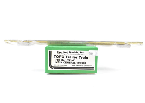 HO Brass OMI - Overland Models, Inc. MEC Maine Central TOFC Trailer Train Flat Car 89'-4