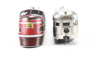 HO Brass Railway Classics CRI&P – Rock Island 1937 Peoria Rocket Set EMC TA Diesel and 4-Cars Factory Painted