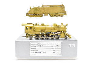 HO Brass Westside Model Co. ATSF - Santa Fe 1600 Class  Santa Fe/TTT 2-10-2 REBOXX