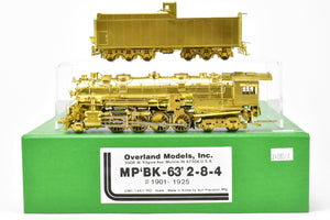 HO Brass OMI - Overland Models, Inc. MP - Missouri Pacific "BK-63" 2-8-4 Nos. 1901 - 1925