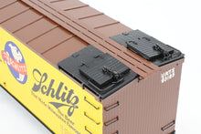 Load image into Gallery viewer, O Brass PSC - Precision Scale Co. PFE - Pacific Fruit Express 40’ R-30-12-9 Wood Refrigerator Car FP URTC 93185 Schlitz
