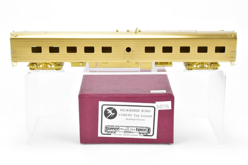HO Brass The Palace Car Company MILW - Milwaukee Road Tap Lounge #160/61 Modified Version