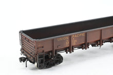 Load image into Gallery viewer, HO Brass CIL - Challenger Imports UP - Union Pacific Class G50-7 Drop Bottom Gondola Version 2 (Rivet Side Sheets) Factory Painted and Weathered No. 63725
