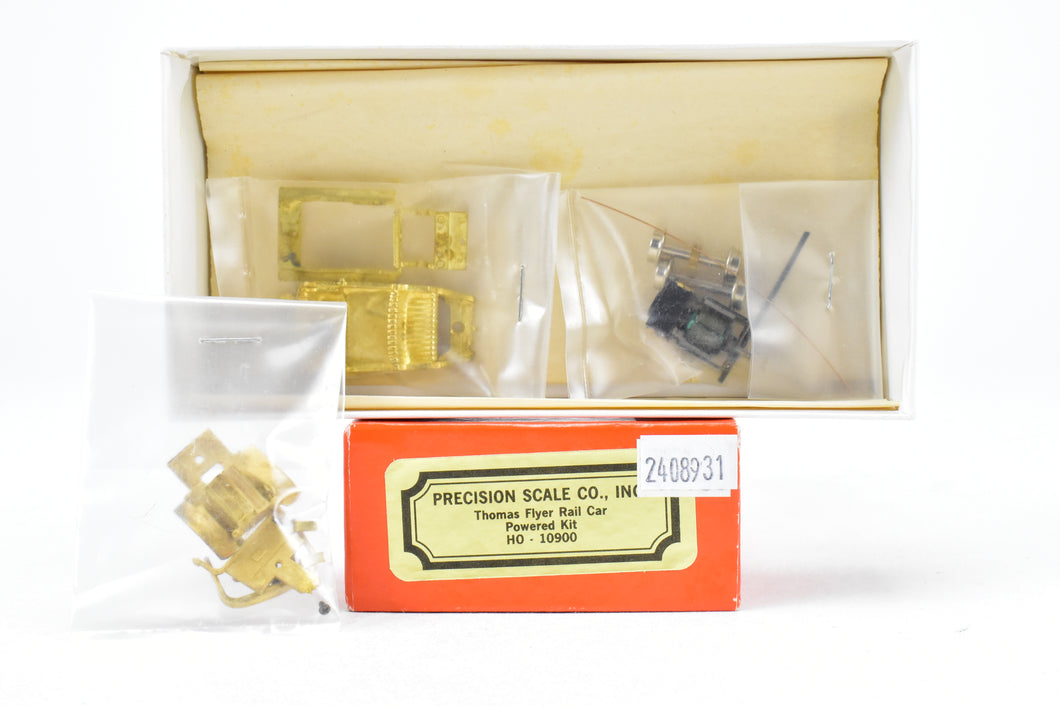 HO Brass Precision Scale Co. Inc. Thomas Flyer Powered Rail Car Kit