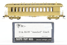 Load image into Gallery viewer, HOn3 Brass PFM - Samhongsa D&amp;RGW - Denver &amp; Rio Grande Western “Standard” Coach
