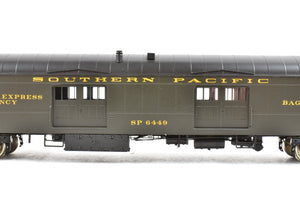 HO Brass TCY - The Coach Yard SP - Southern Pacific 70' Harriman Baggage 70-B 8/9 Pro-Paint Dark Olive No. 6449