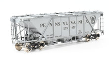 Load image into Gallery viewer, O Brass PSC - Precision Scale Co. PRR - Pennsylvania Railroad 70 Ton H-30 Class Covered Hopper Factory Painted Grey No. 255477
