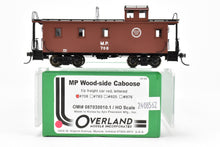 Load image into Gallery viewer, HO Brass OMI - Overland Models, Inc. MP - Missouri Pacific Wood-Side Caboose F/P #708
