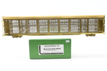 Load image into Gallery viewer, O Brass OMI - Overland Models, Inc. Various Roads Bi-Level Auto Rack w/Closed Sides and Top
