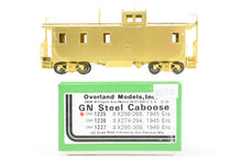 Load image into Gallery viewer, HO Brass OMI - Overland Models, Inc. GN - Great Northern Steel Caboose X256-268 1945 Era
