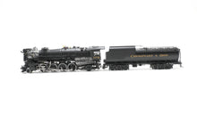 Load image into Gallery viewer, HO Brass PSC - Precision Scale Co. C&amp;O - Chesapeake &amp; Ohio K-2 Class 2-8-2 Mikado Factory Painted No. 1172
