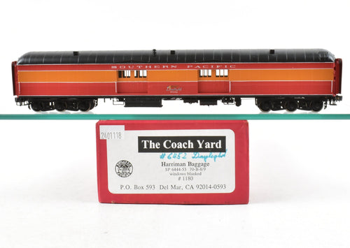 HO Brass TCY - The Coach Yard SP - Southern Pacific 70' Harriman Baggage 70-B 8/9 C/P Daylight #6452