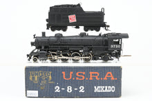 Load image into Gallery viewer, HO Brass PFM - United GTW - Grand Trunk Western USRA 2-8-2 Custom Painted No. 3720
