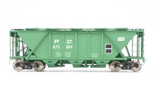 Load image into Gallery viewer, O Brass PSC - Precision Scale Co. PC - Penn Central H-30 Class Covered Hopper Factory Painted No. 875304

