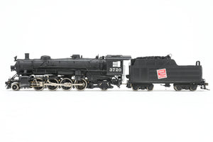 HO Brass PFM - United GTW - Grand Trunk Western USRA 2-8-2 Custom Painted No. 3720