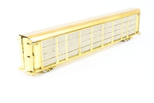 Load image into Gallery viewer, O Brass OMI - Overland Models, Inc. Various Roads Bi-Level Auto Rack w/Closed Sides and Top
