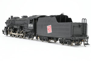 HO Brass PFM - United GTW - Grand Trunk Western USRA 2-8-2 Custom Painted No. 3720