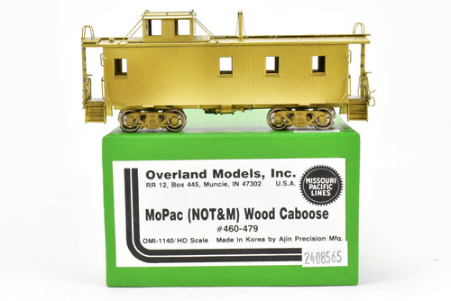 HO Brass OMI - Overland Models, Inc. MP - Missouri Pacific (NOT&M) Wood Caboose #460-479