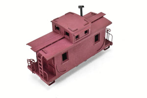 HOn3 Brass PFM - United D&RGW - Denver & Rio Grande Western Short Caboose CP Not Lettered NO BOX