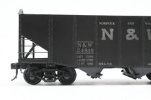 Load image into Gallery viewer, O Brass PSC - Precision Scale Co. N&amp;W - Norfolk &amp; Western 55 Ton Twin Hopper Class HL Custom Painted No. 24819
