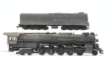 Load image into Gallery viewer, HO Brass PFM - United ATSF - Santa Fe 2-10-4 Custom Painted and Weathered No. 5034
