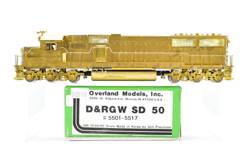 HO Brass OMI - Overland Models Inc. D&RGW - Denver & Rio Grande Western EMD SD-50