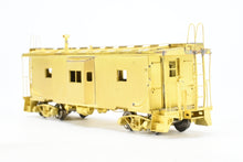 Load image into Gallery viewer, HO Brass OMI - Overland Models, Inc. C&amp;NW - Chicago &amp; North Western Steel Bay Window Caboose As Built 1968
