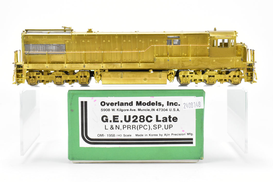 HO Brass OMI - Overland Models, Inc. Various Roads GE U-28C Late